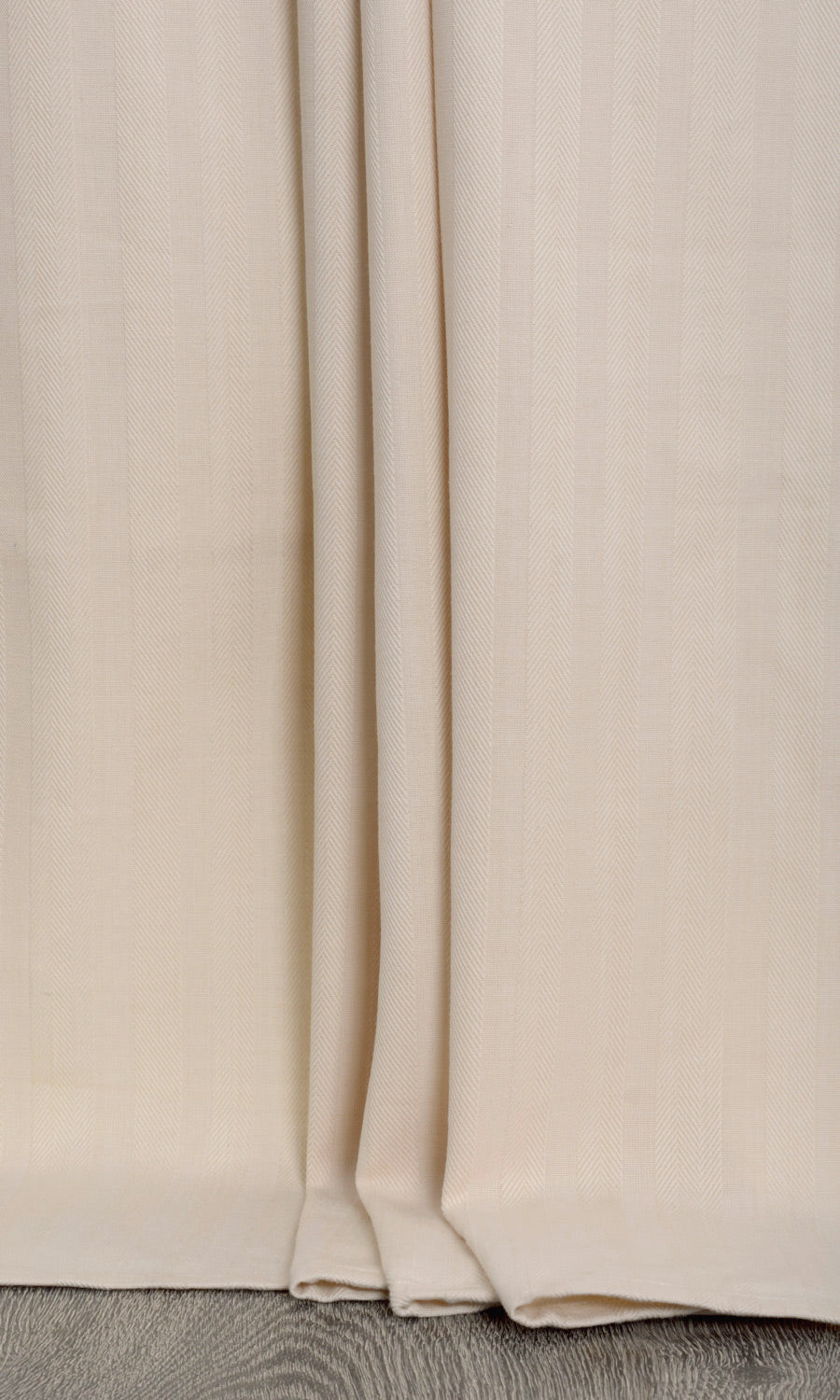 Cotton Window Treatments Fabric By the Metre (Ivory Cotton)