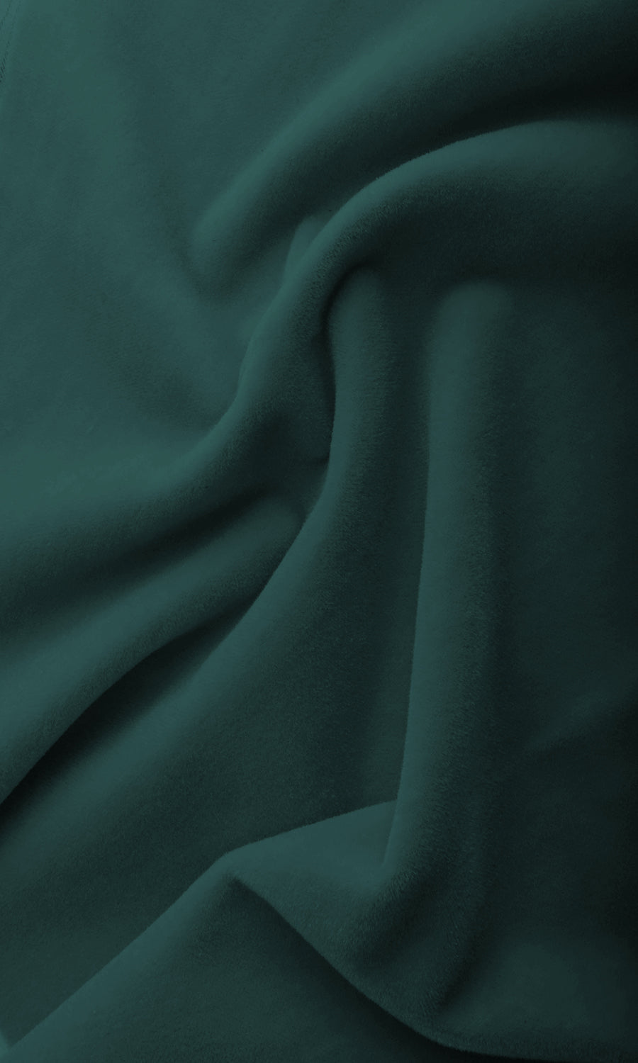 Velvet Home Textile Fabric Material By the Metre (Teal Blue)
