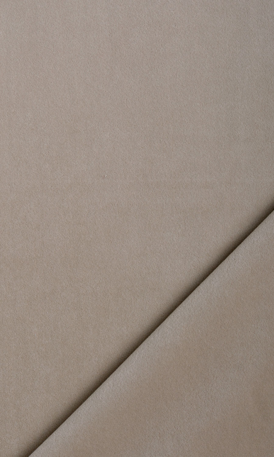 Velvet Home Décor Fabric Sample (Taupe)