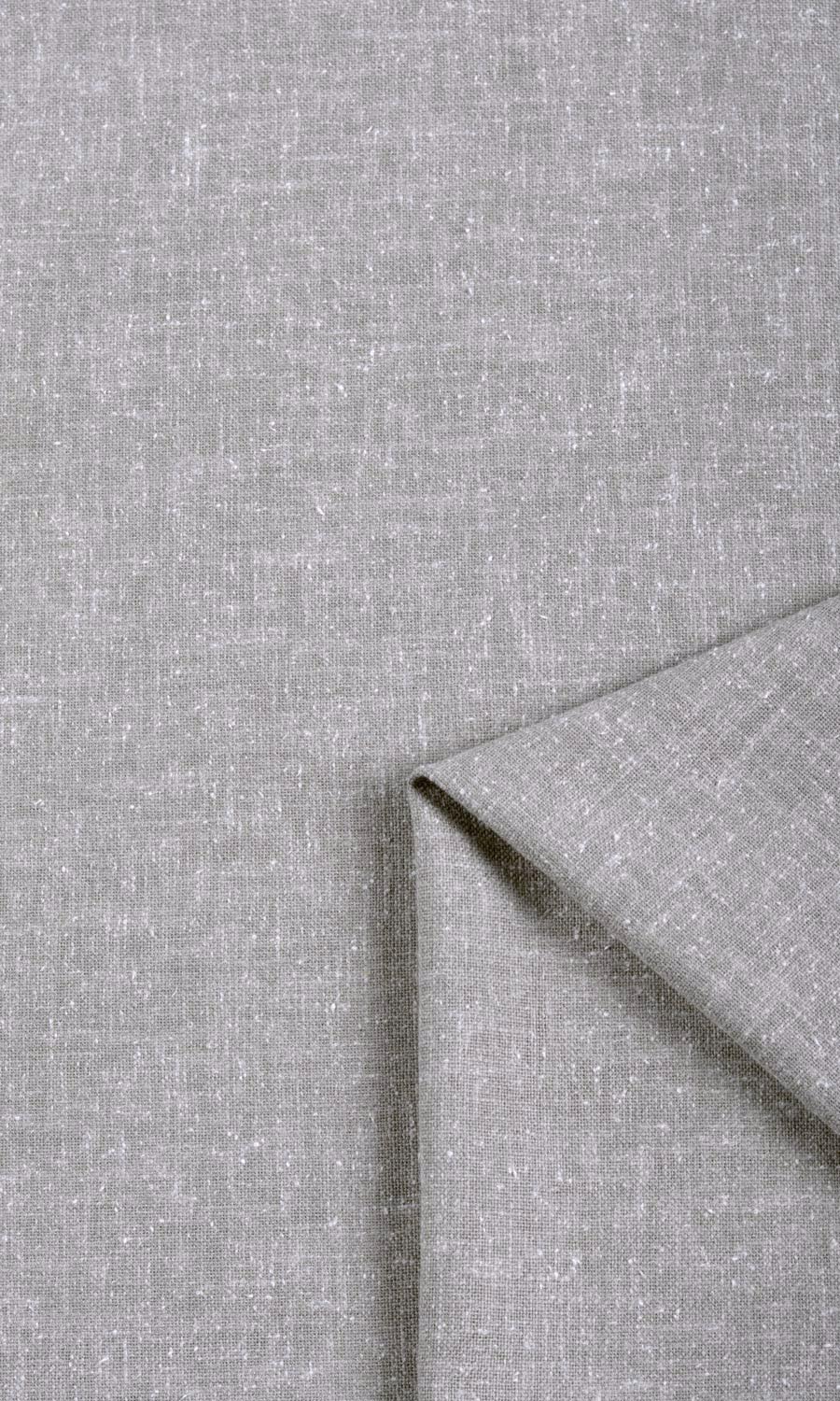 Poly-Cotton Blend Home Textile Fabric Material By the Metre (Steel Grey)