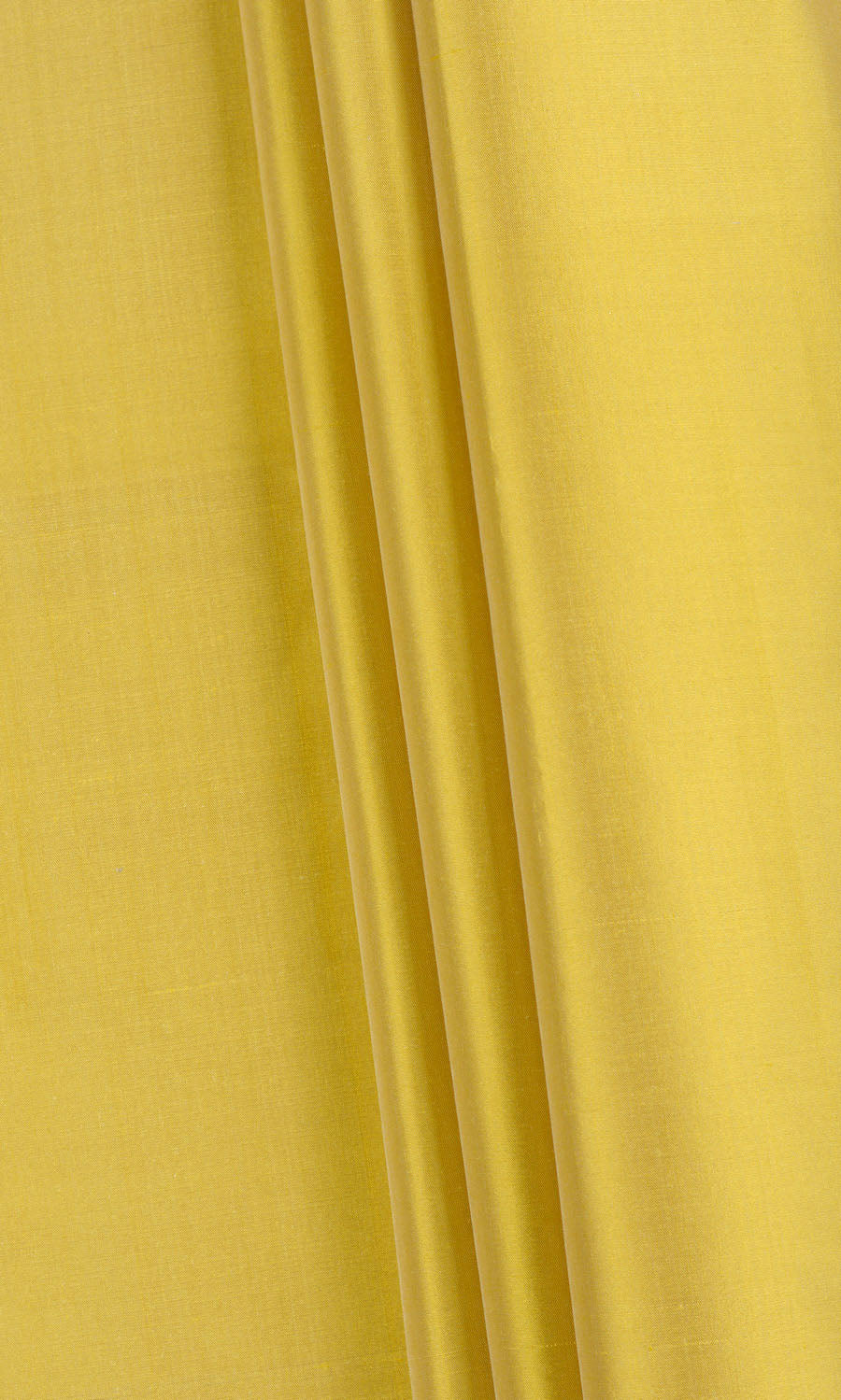 Shantung Silk Fabric By the Metre for Curtains & Drapes (Yellow)