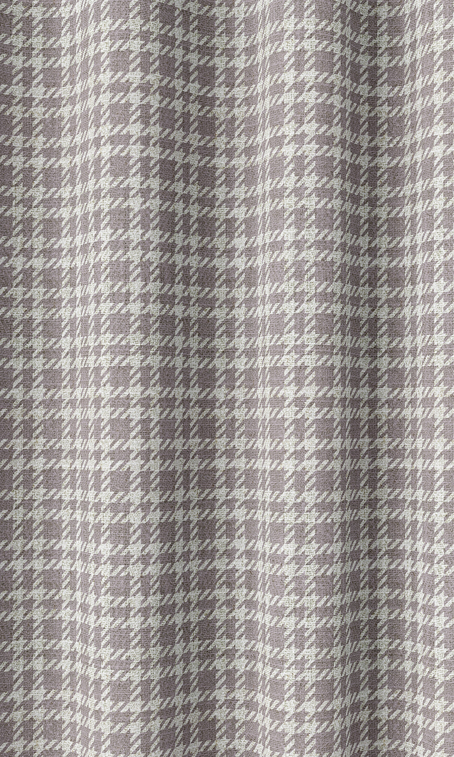 Modern Check Patterned Home Décor Fabric Sample (Mauve)