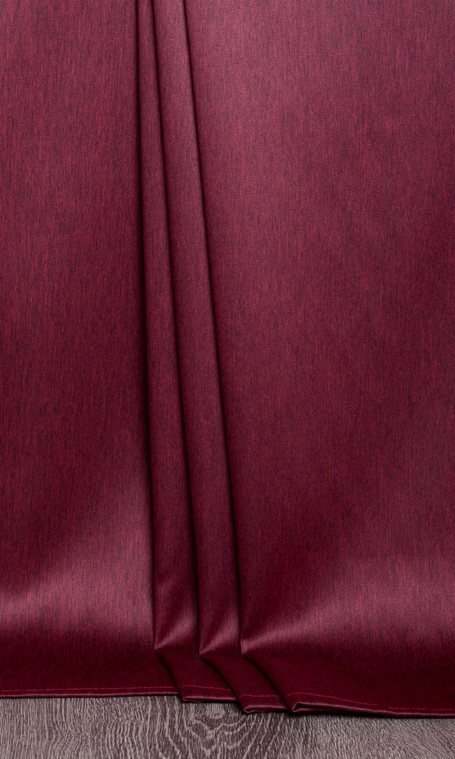 Blackout Window Treatments Fabric Sample (Raspberry Red / Wine Purple)