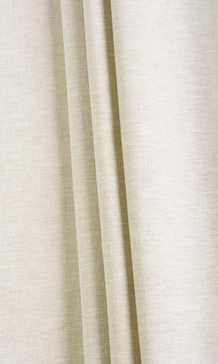 Poly-Cotton Fabric Material By the Metre (Warm Ivory/ Pale Beige)