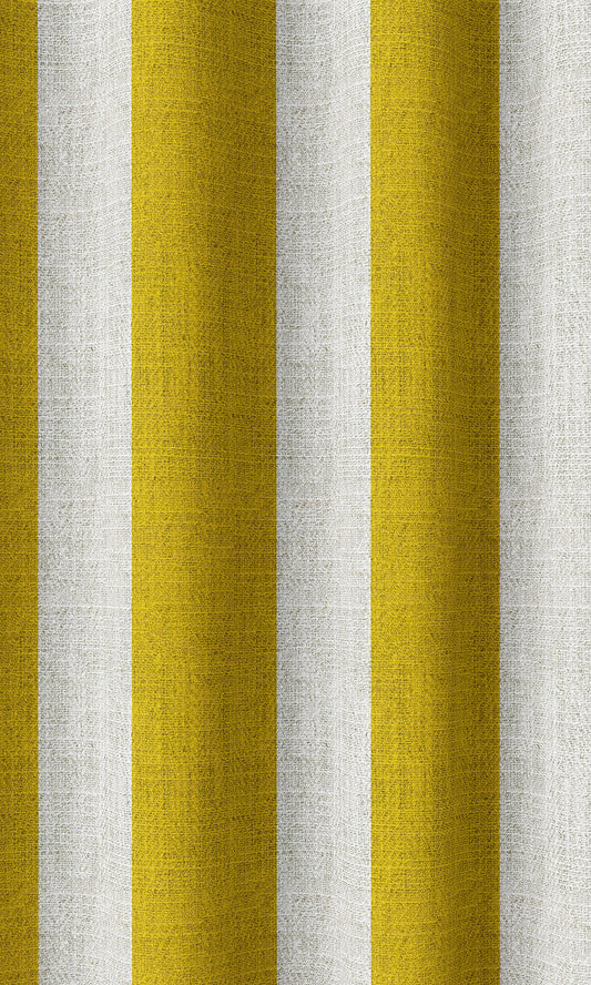 Geometric Print Drapes (Sunflower Yellow)