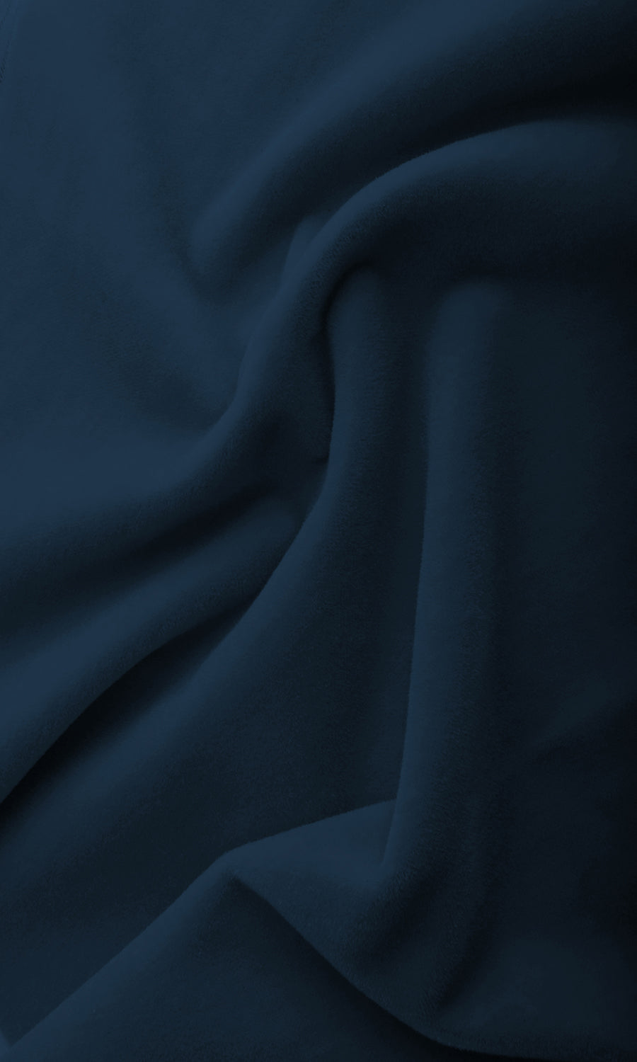 Velvet Home Textile Fabric Material By the Metre (Sapphire Blue)