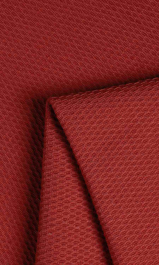 Cotton Home Décor Fabric Sample (Red/ Orange)