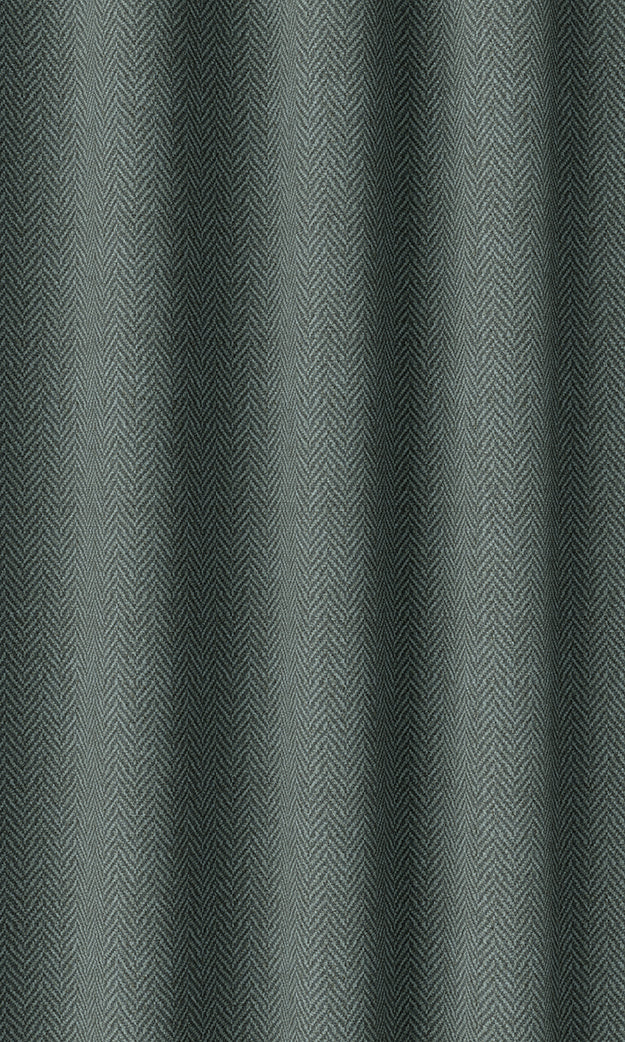 Herringbone Textured Home Décor Fabric Sample (Blue)