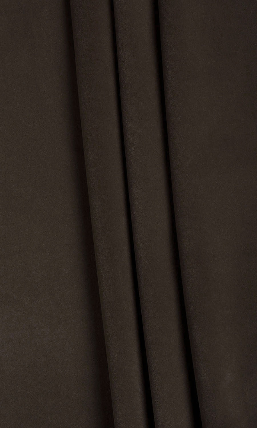 Velvet Fabric Material By the Metre (Coffee Brown)