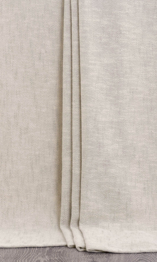 Plain Cotton Curtains (Grey/ Beige)