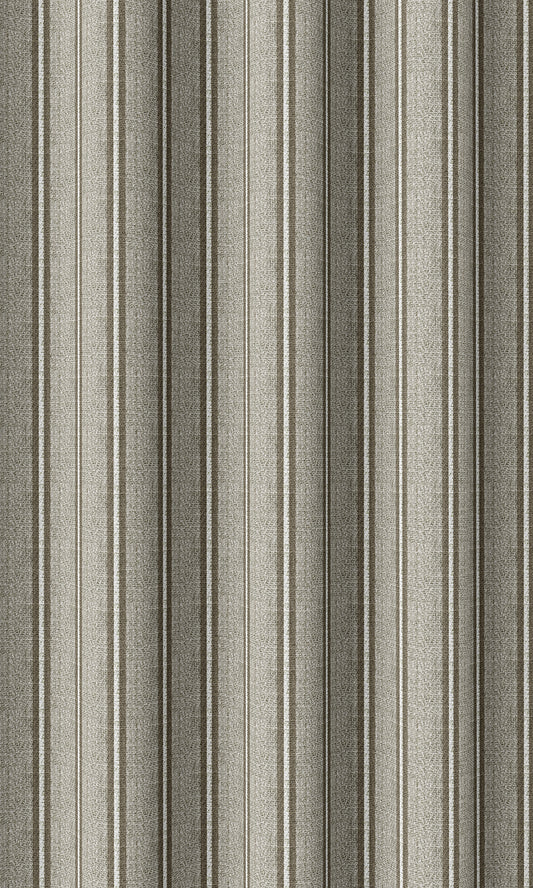 Modern Striped Home Décor Fabric Sample (Beige/ Brown)