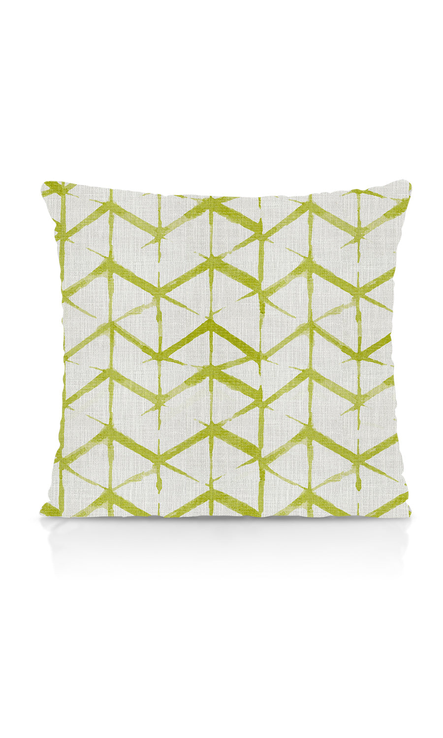 Bow-Arrow Patterned Home Textile Fabric Material Sample (White/ Pear Green)