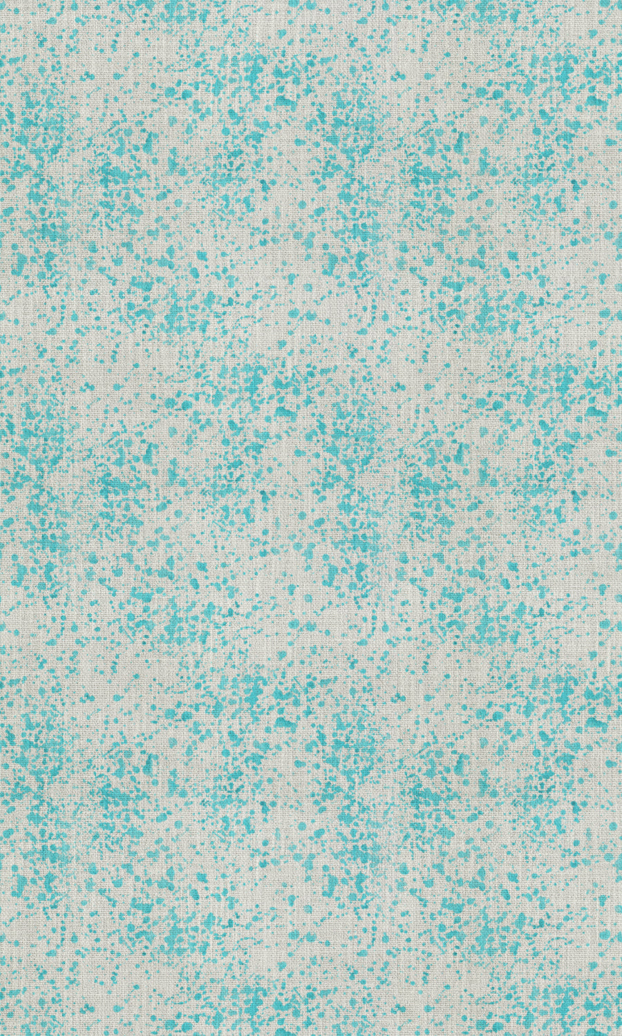 Abstract Print Fabric Material By the Metre (Eggshell White/ Blue)