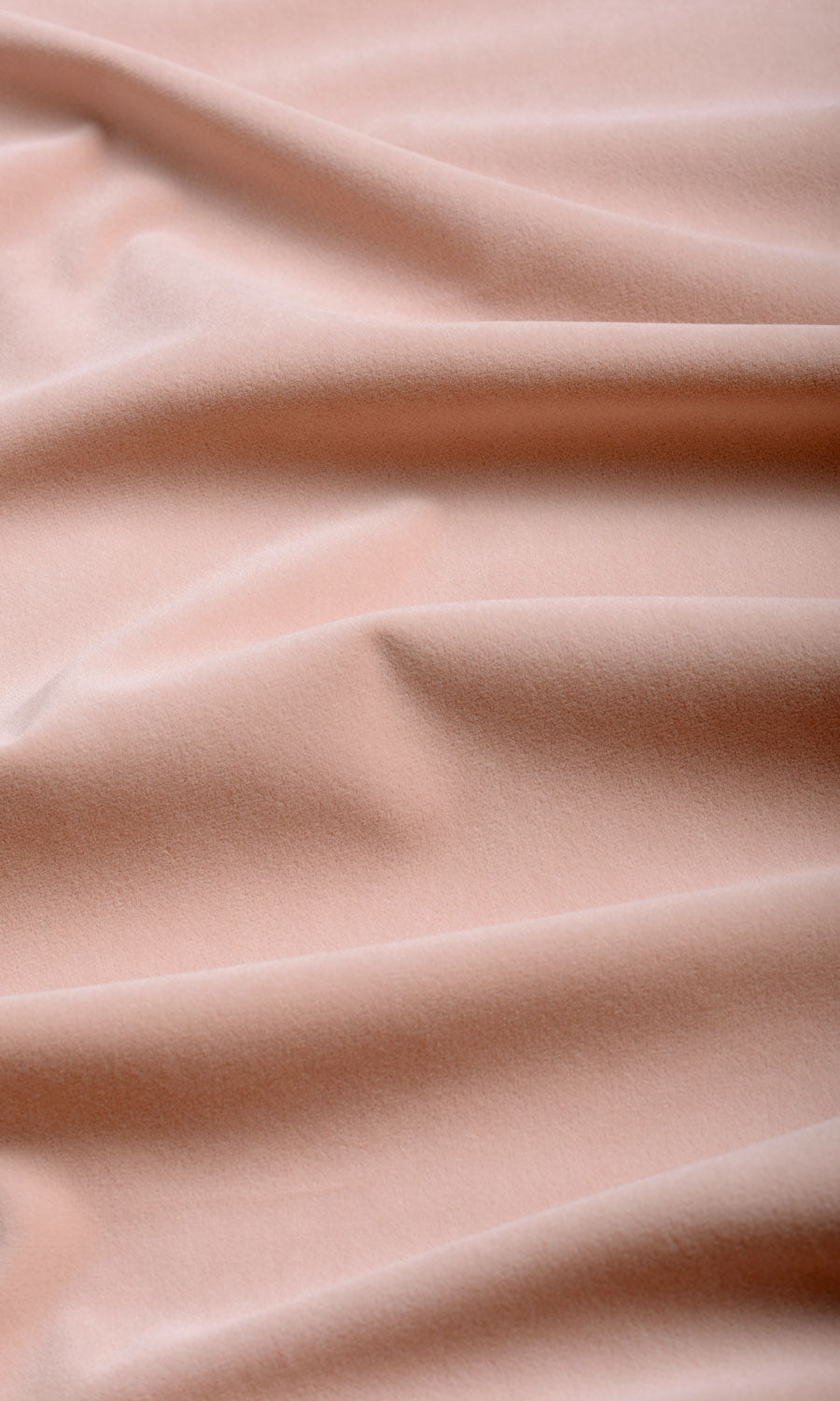 Velvet Fabric By the Metre for Curtains & Drapes (Blush Pink)