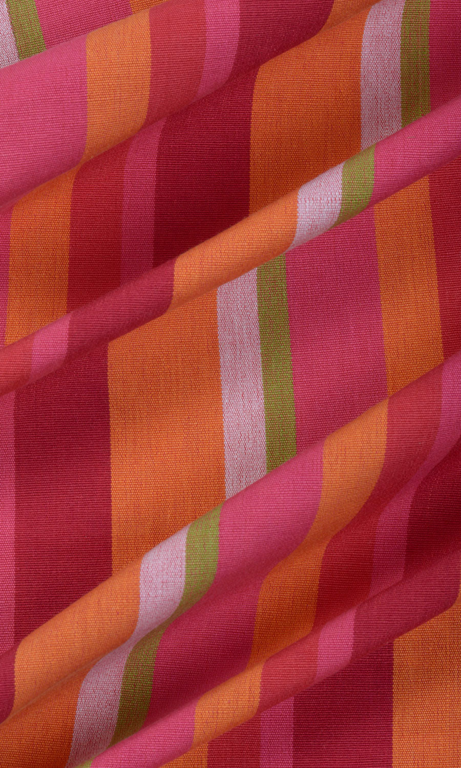Cotton Home Textile Fabric Material By the Metre (Orange/ Pink)