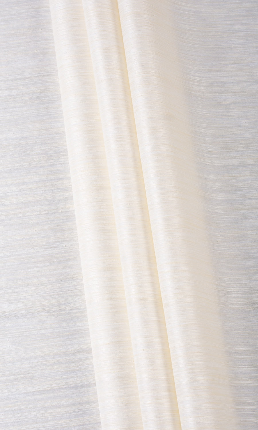 Textured Home Textile Fabric Material By the Metre (Warm Ivory)