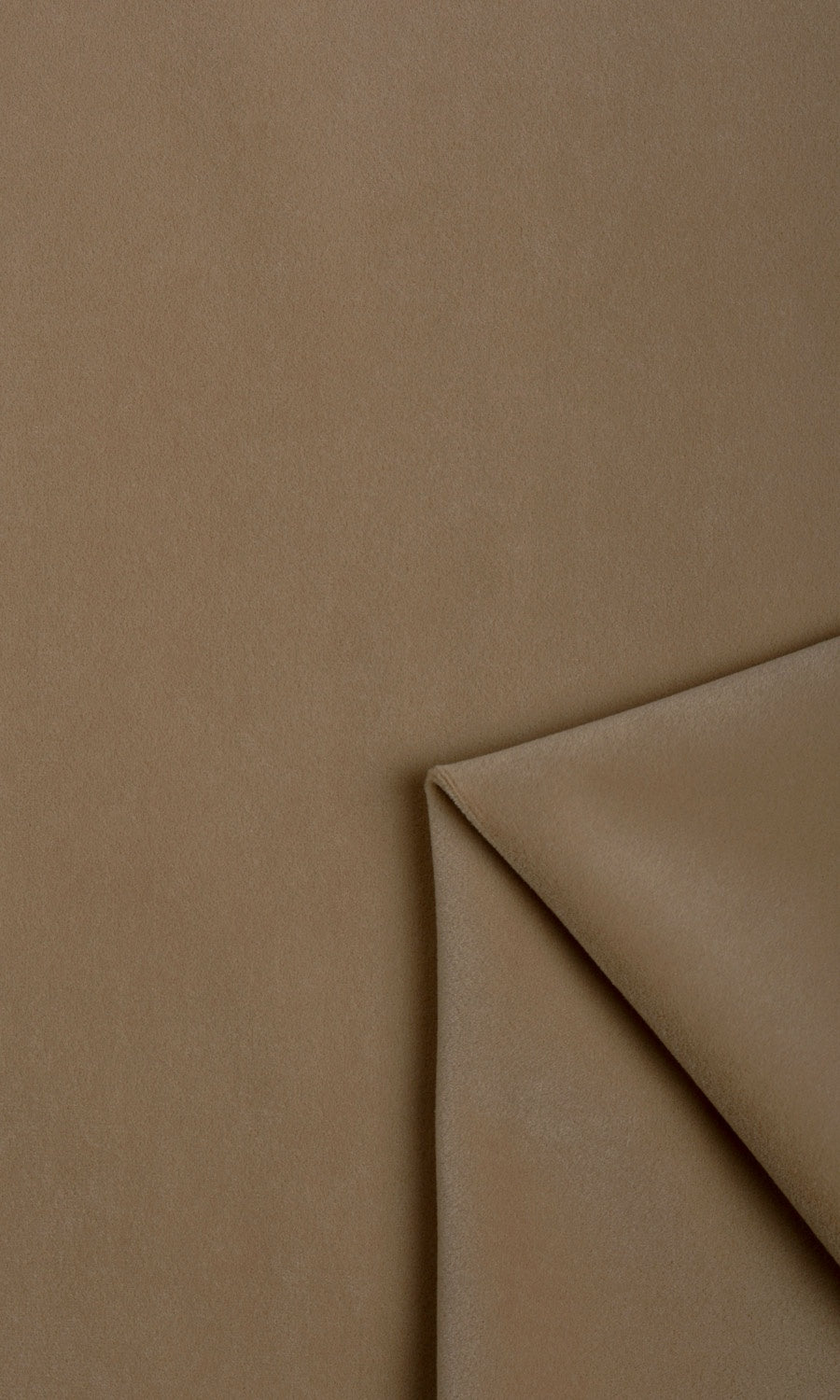 Velvet Fabric Material By the Metre (Brown)