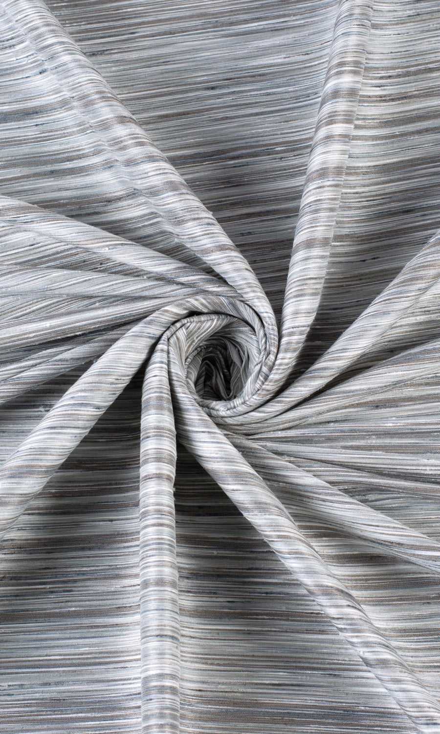 Textured Fabric Material By the Metre (Charcoal Gray/ Black)