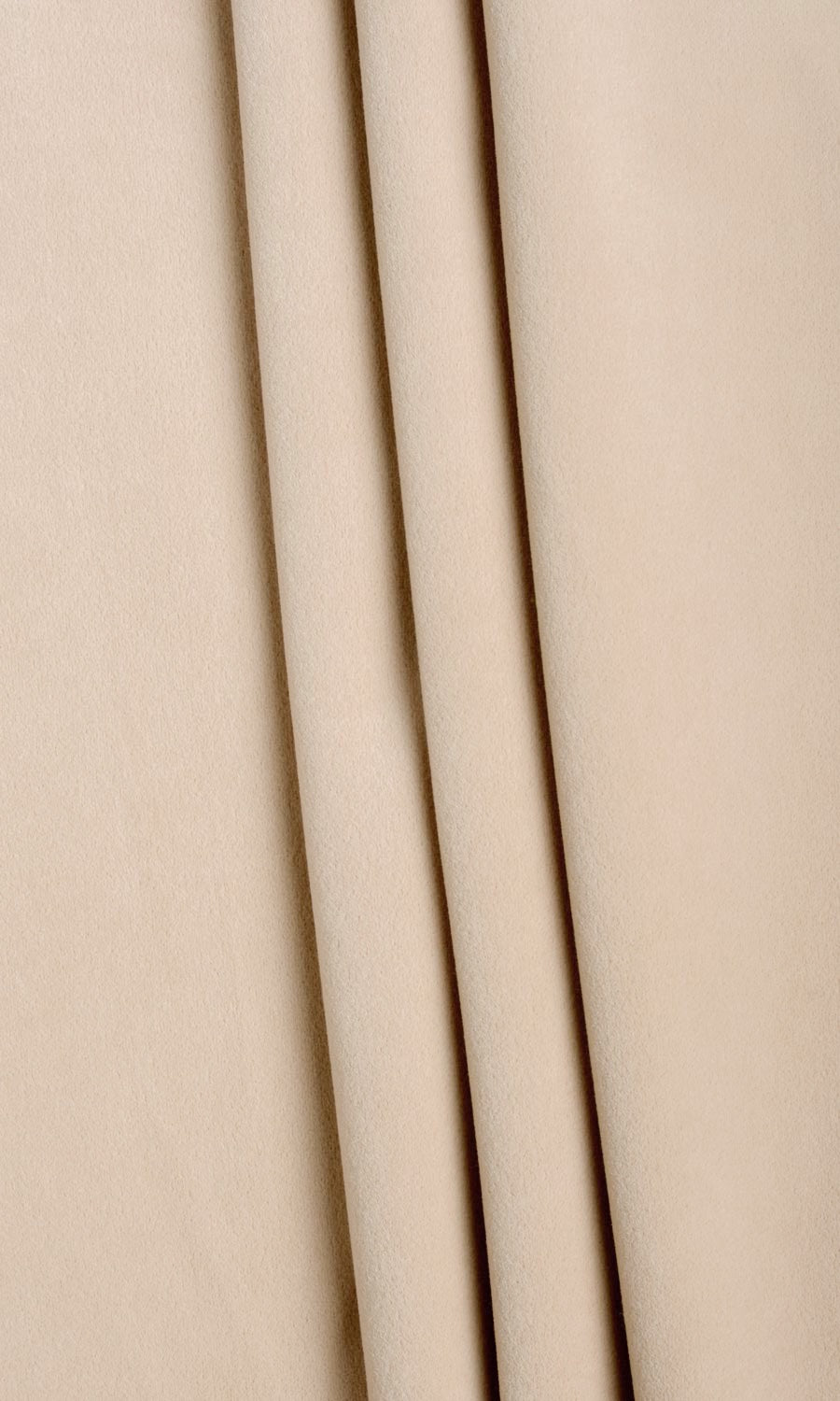 Velvet Free Fabric Material Sample (Beige)