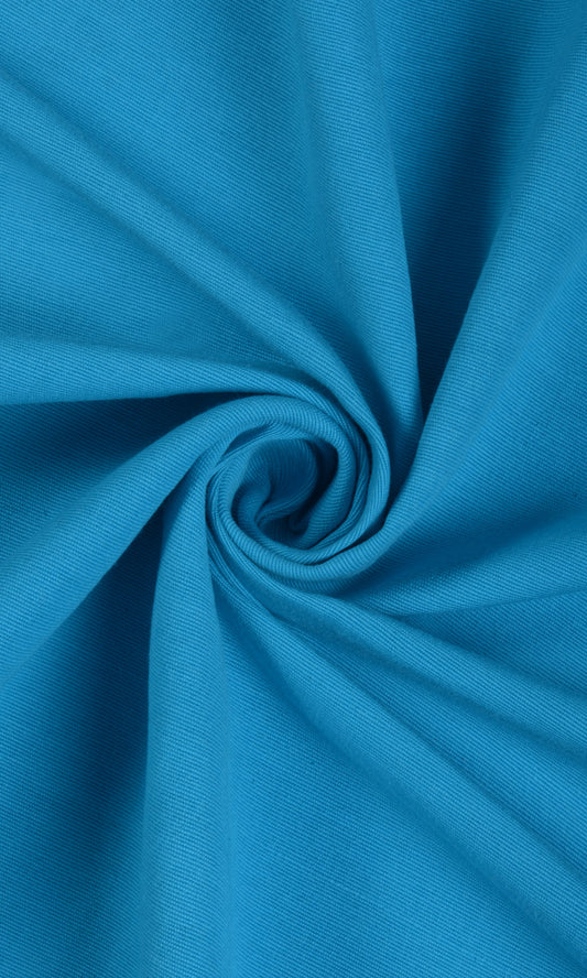 Cotton Home Décor Fabric Sample (Blue)