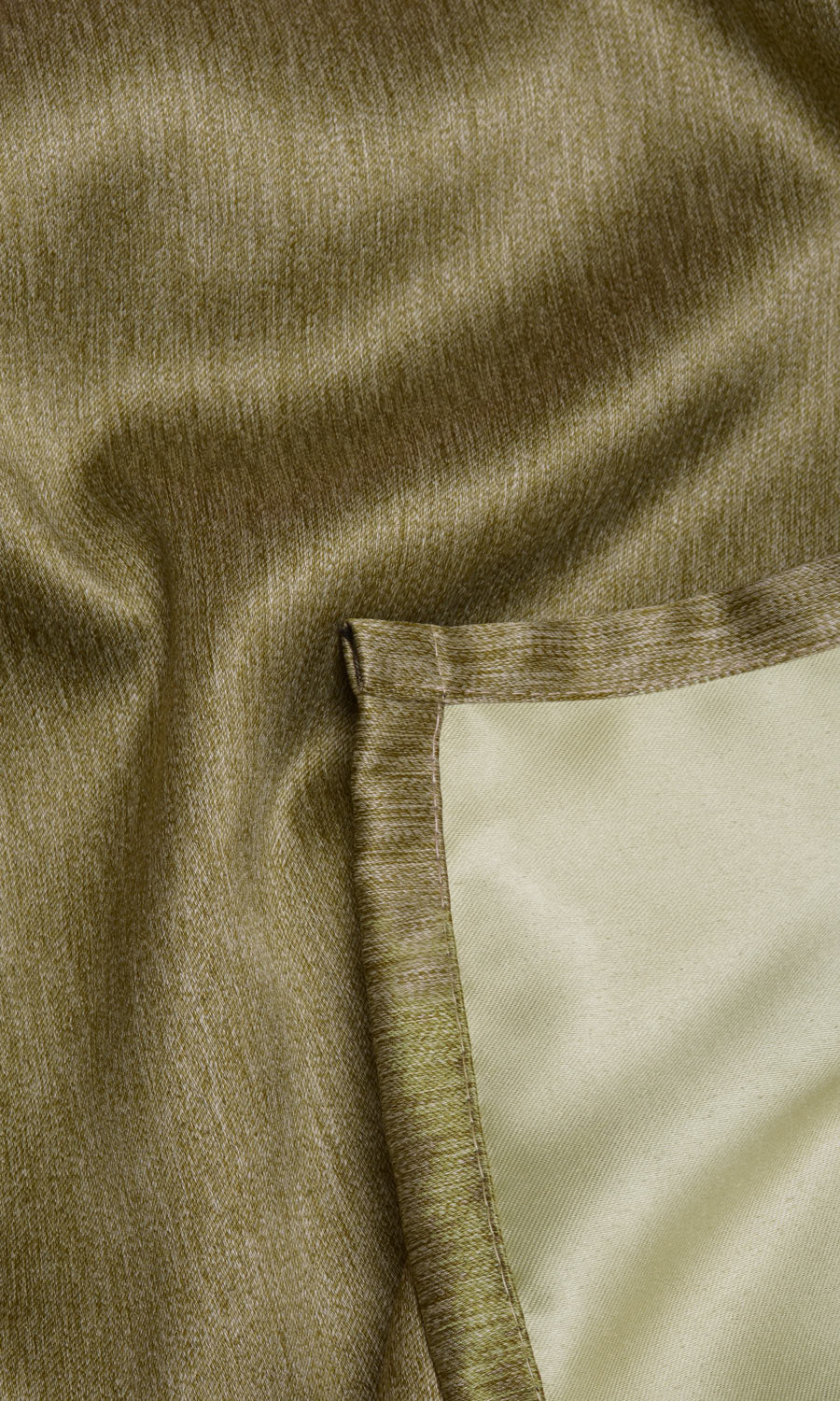 Blackout Fabric Sample for Curtains & Drapes (Green)