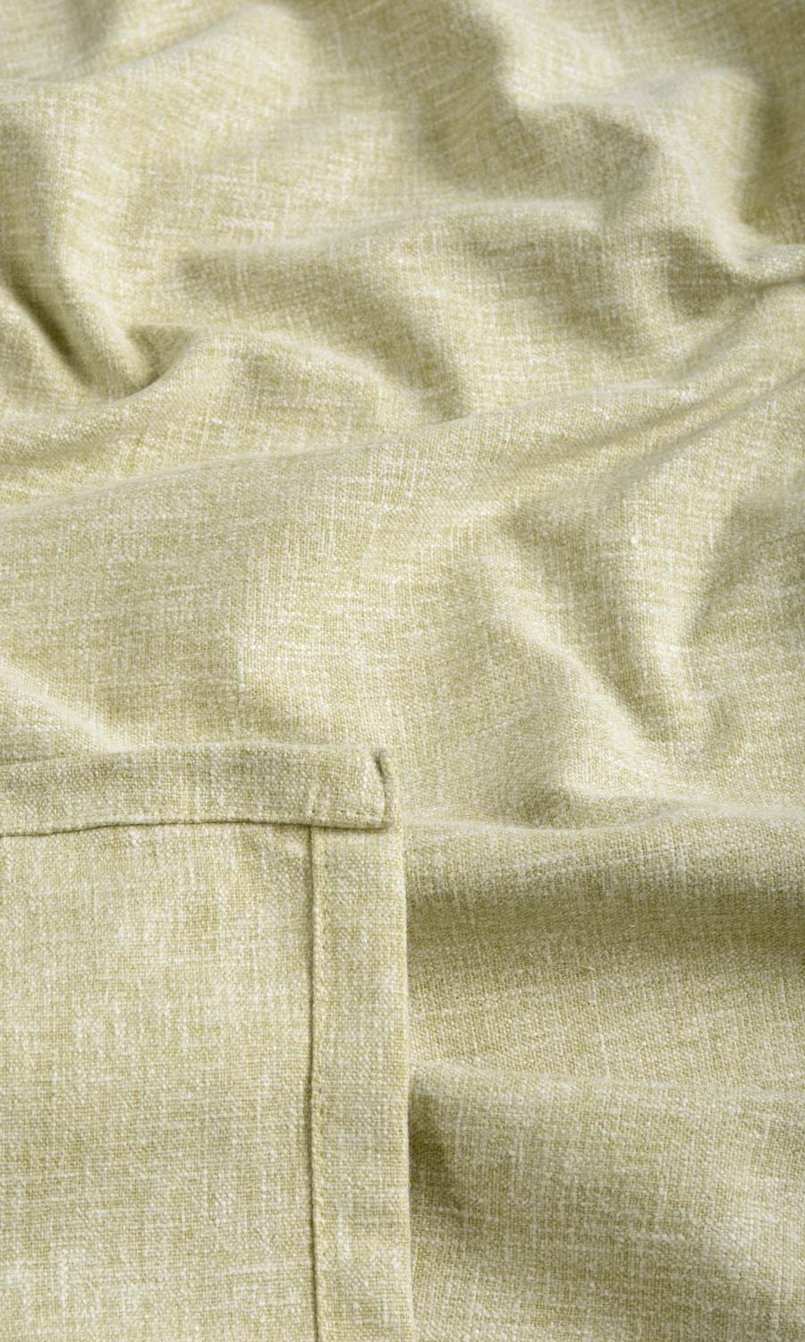 Poly-Cotton Blend Fabric By the Metre for Curtains & Drapes (Pale Green)
