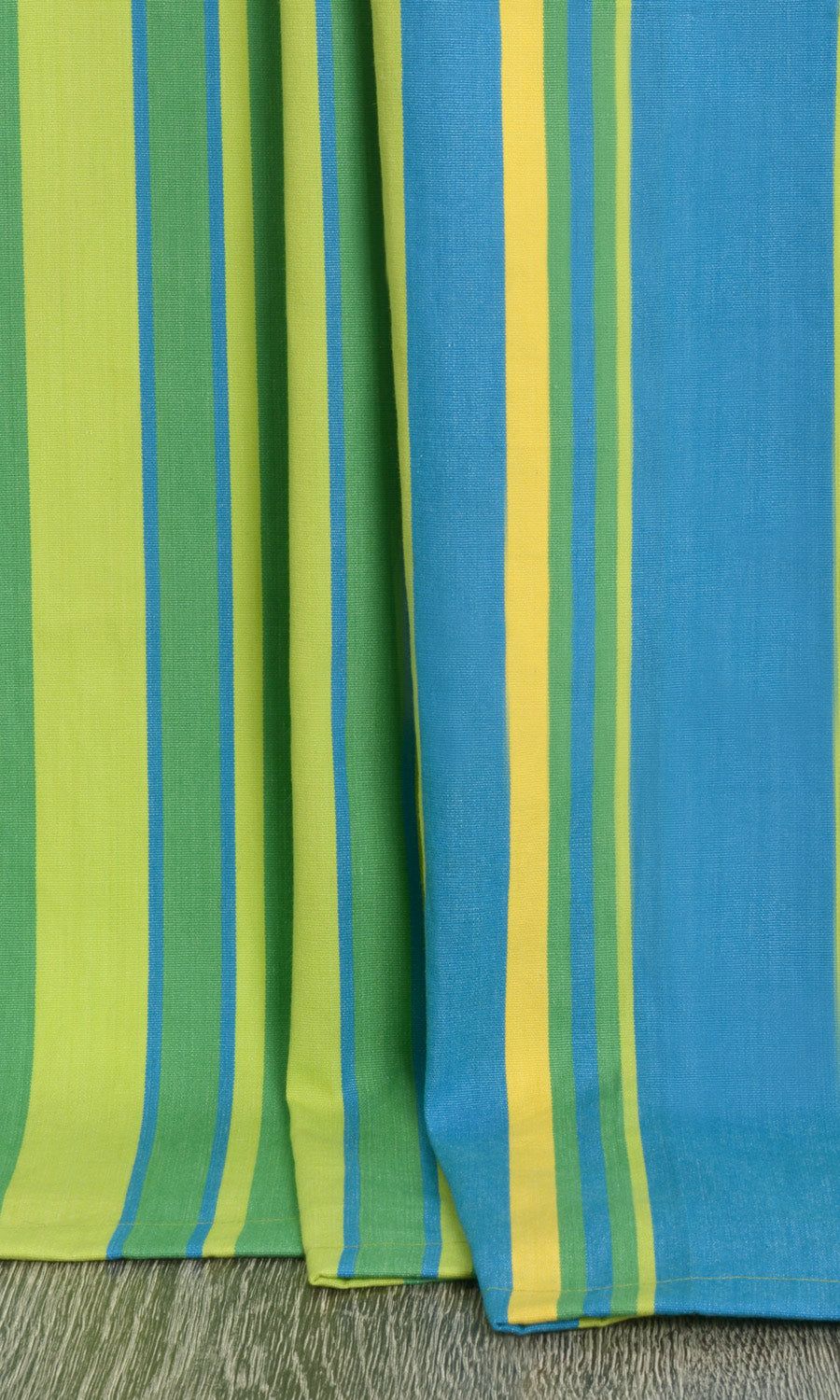 Cotton Home Textile Fabric Material Sample (Blue/ Green)