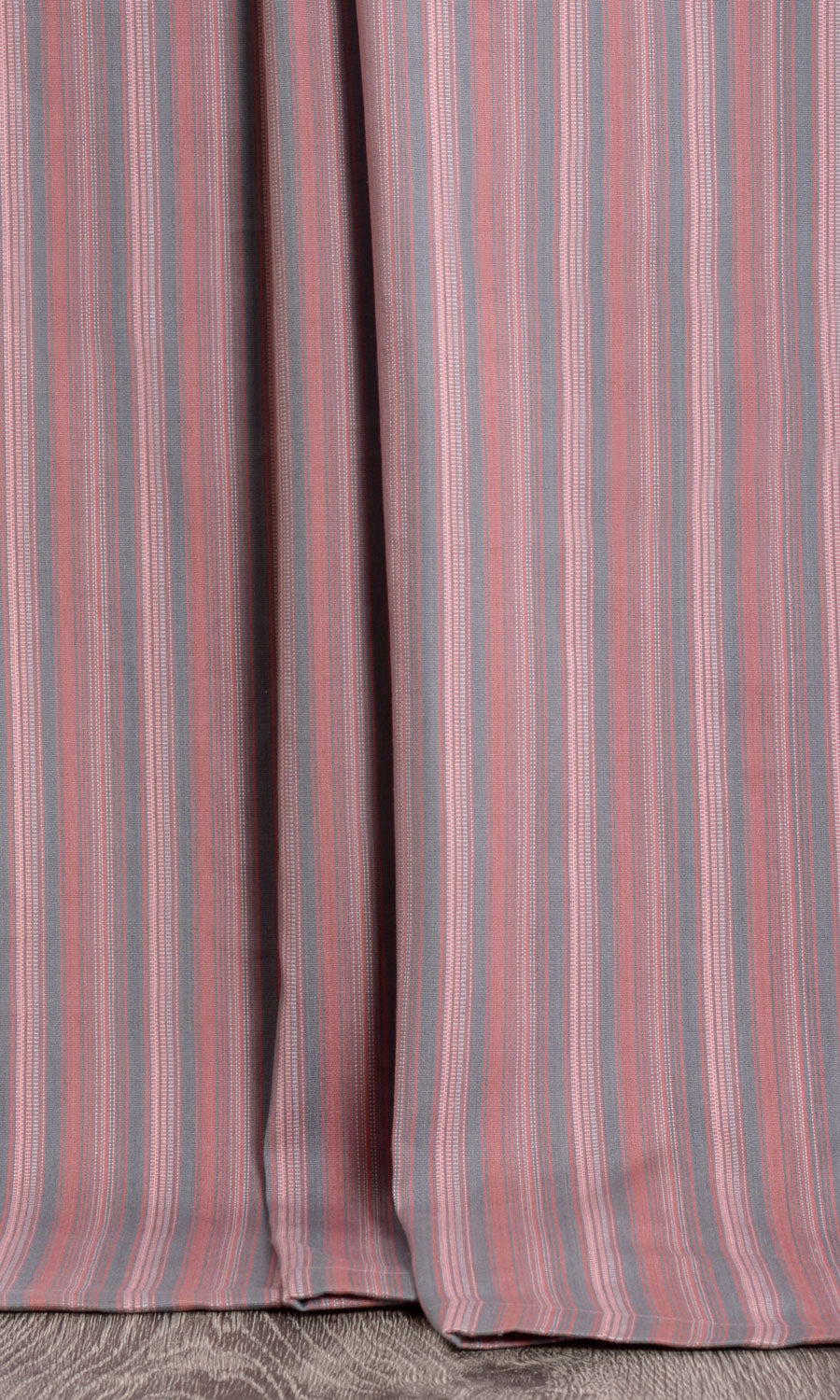 Cotton Home Textile Fabric Material Sample (Pink/ Grey)