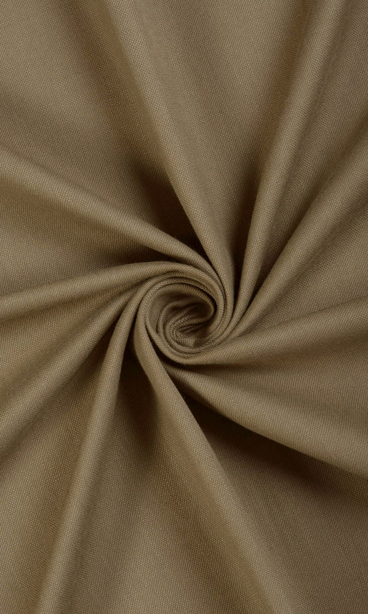 Poly-Cotton Home Décor Fabric Sample (Brown)