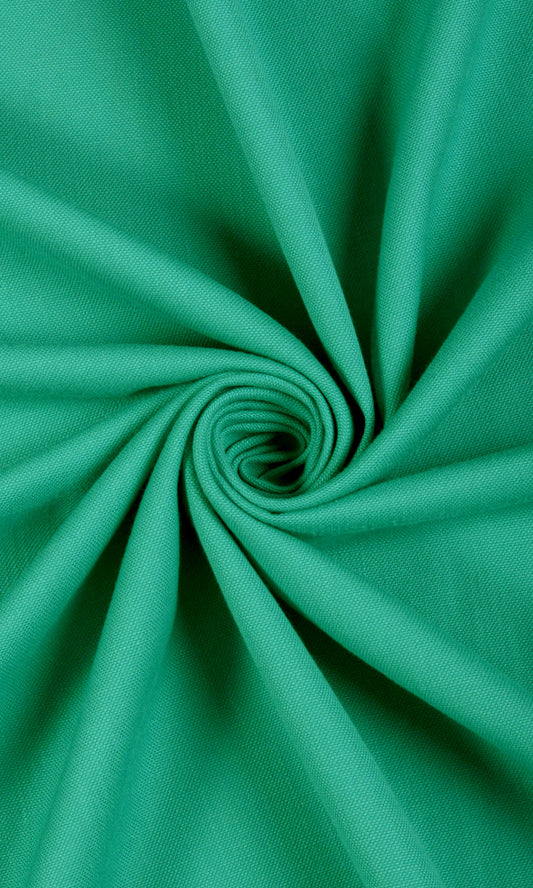 Poly-Cotton Home Décor Fabric By the Metre (Green)