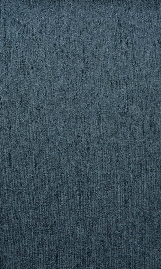 Silk Blend Home Textile Fabric Material Sample (Navy Blue)