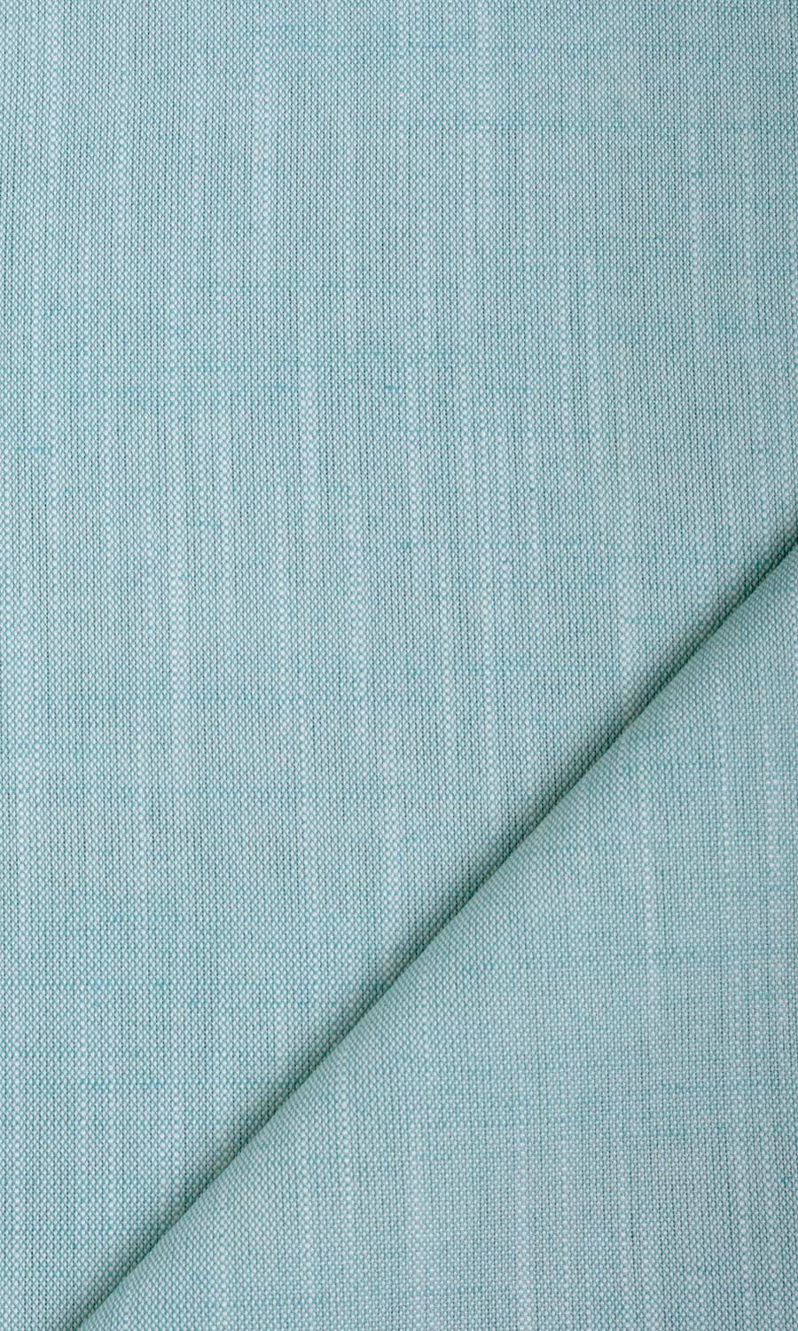Linen Texture Home Textile Fabric Material By the Metre (Sky Blue)