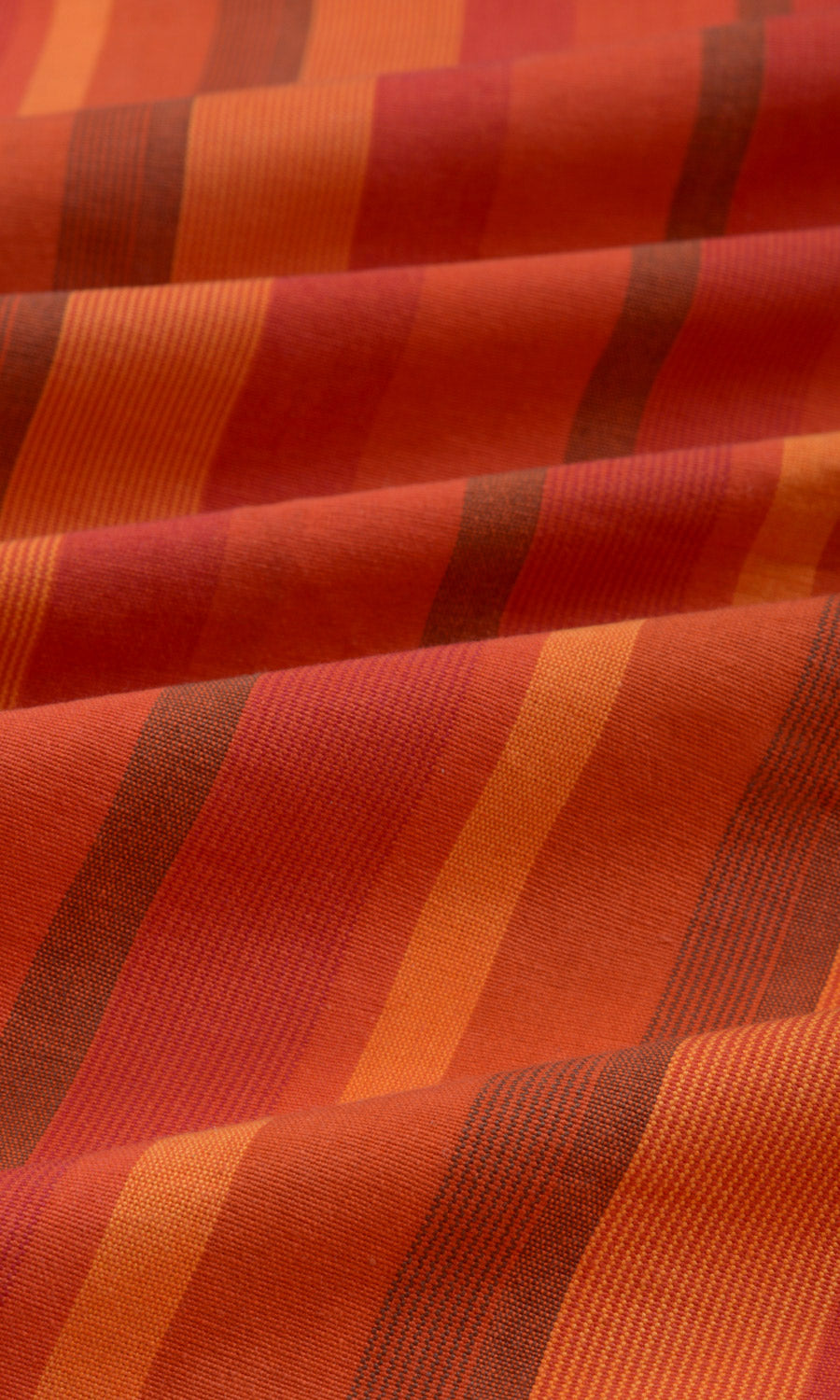 Cotton Fabric By the Metre for Curtains & Drapes (Red/ Orange)