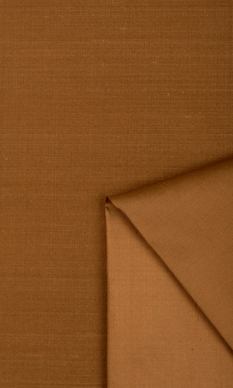 Shantung Silk Fabric By the Metre for Curtains & Drapes (Bronzy Orange)
