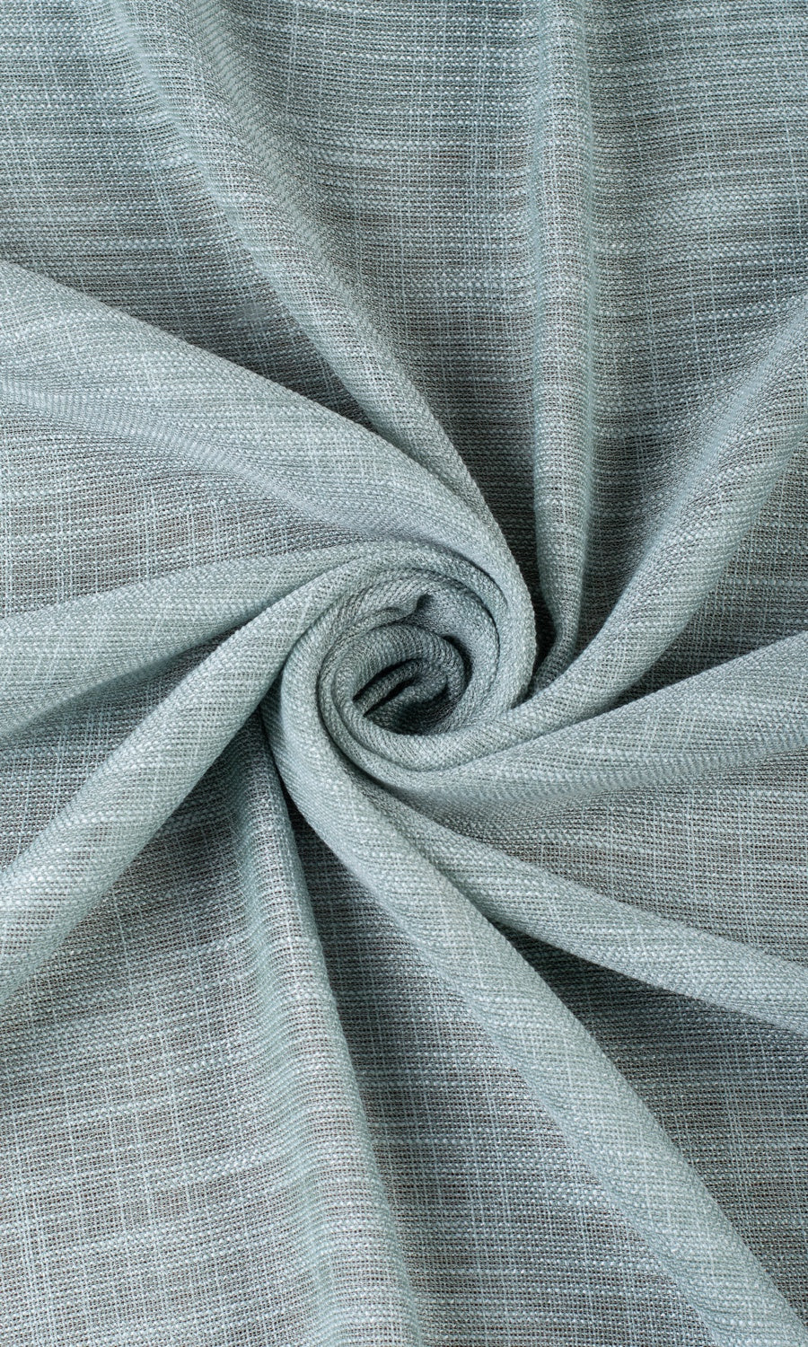 Textured Sheer Home Textile Fabric Material By the Metre (Cambridge Blue)