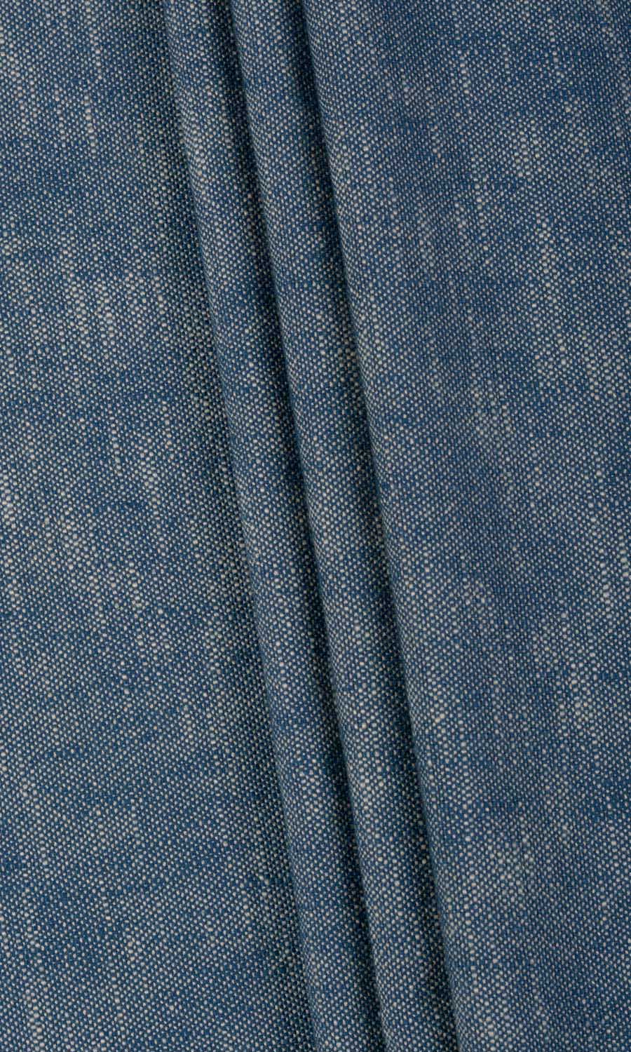 Plain Cotton Free Fabric Material Sample (Navy Blue)