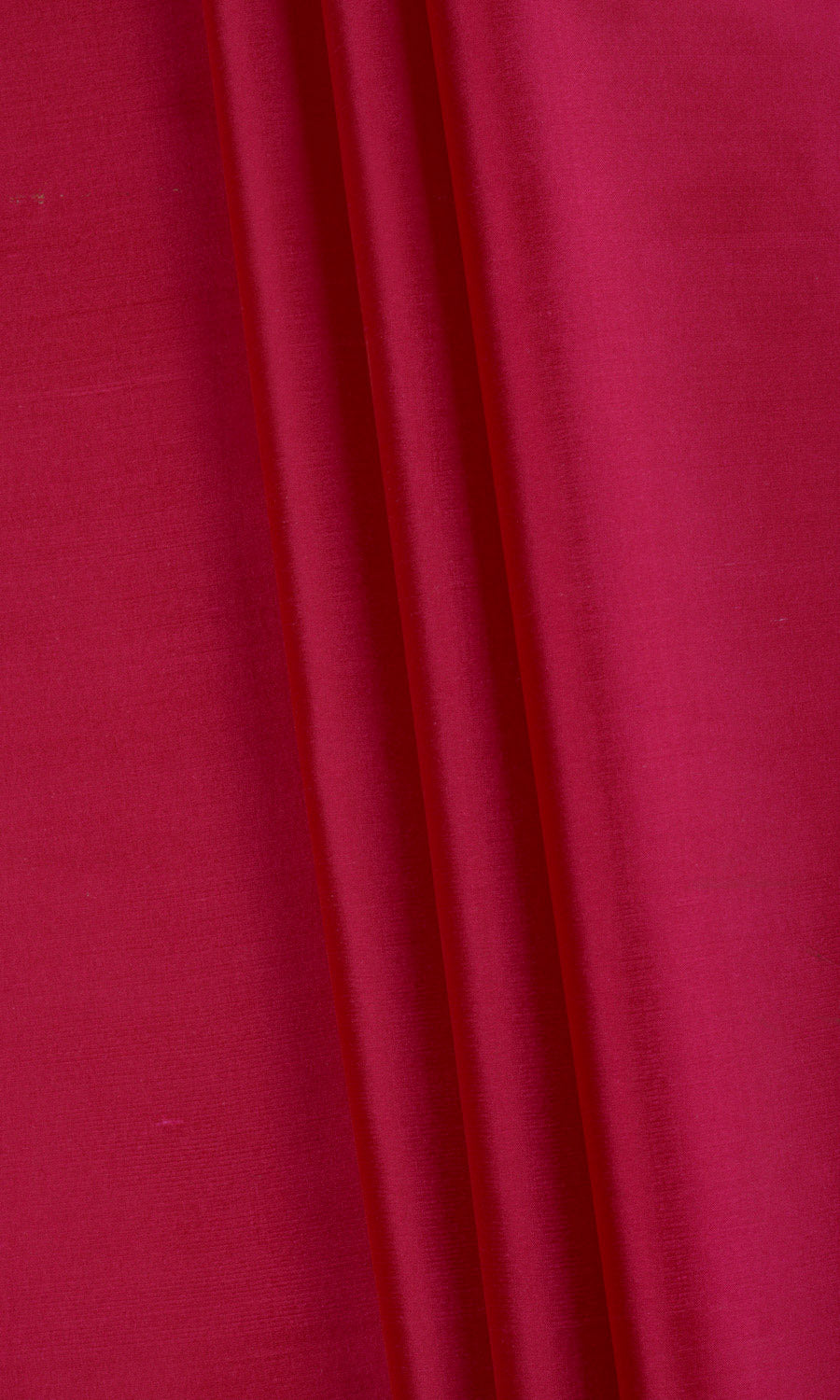 Shantung Silk Fabric By the Metre for Curtains & Drapes (Ruby Pink)