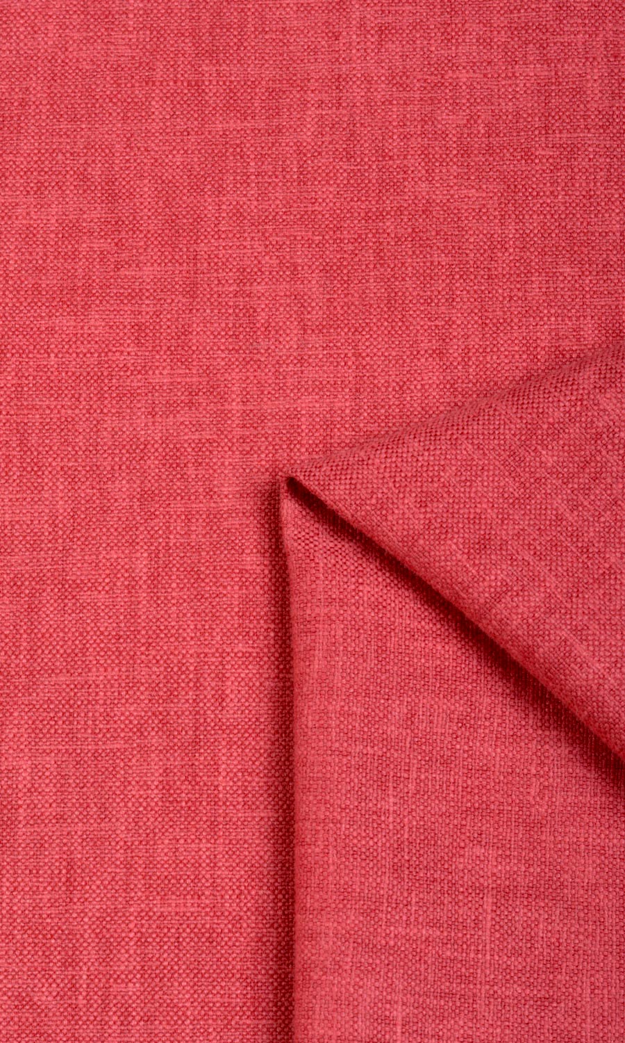 Linen-Blend Fabric Material By the Metre (Red)
