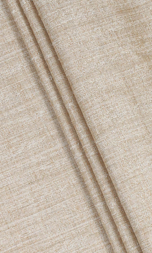 Faux Silk Textured Curtains (Pale Beige)