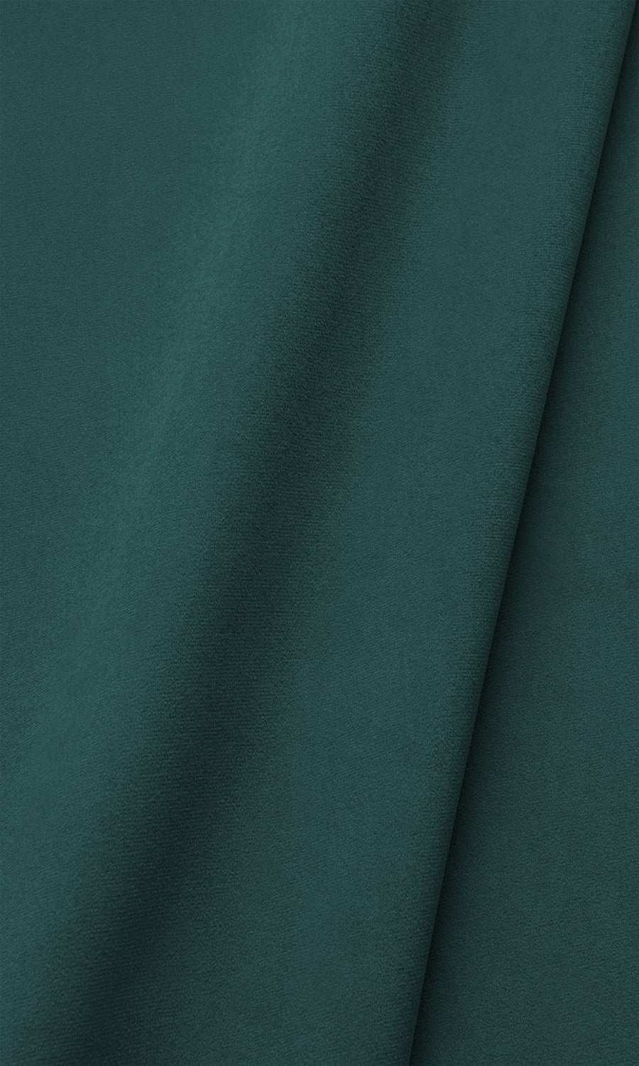 Velvet Window Treatments Fabric By the Metre (Teal Blue)