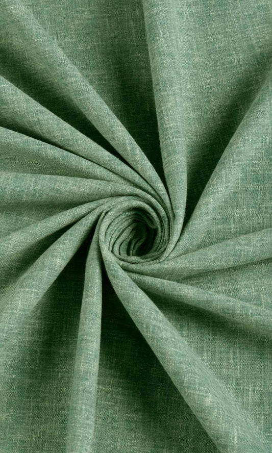 Green Drapery For Living Room