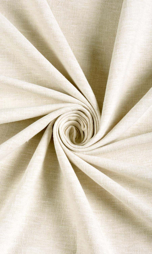 Ivory & Beige Grommet Top Curtains 