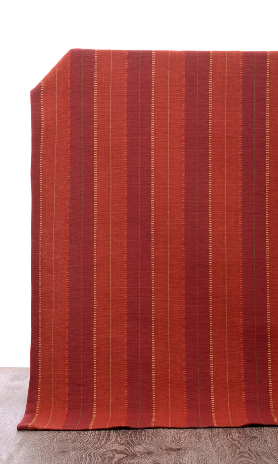 Cotton Window Treatments Fabric By the Metre (Red)
