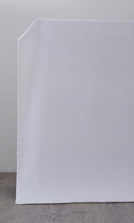 Blackout  Home Décor Fabric Sample (White)