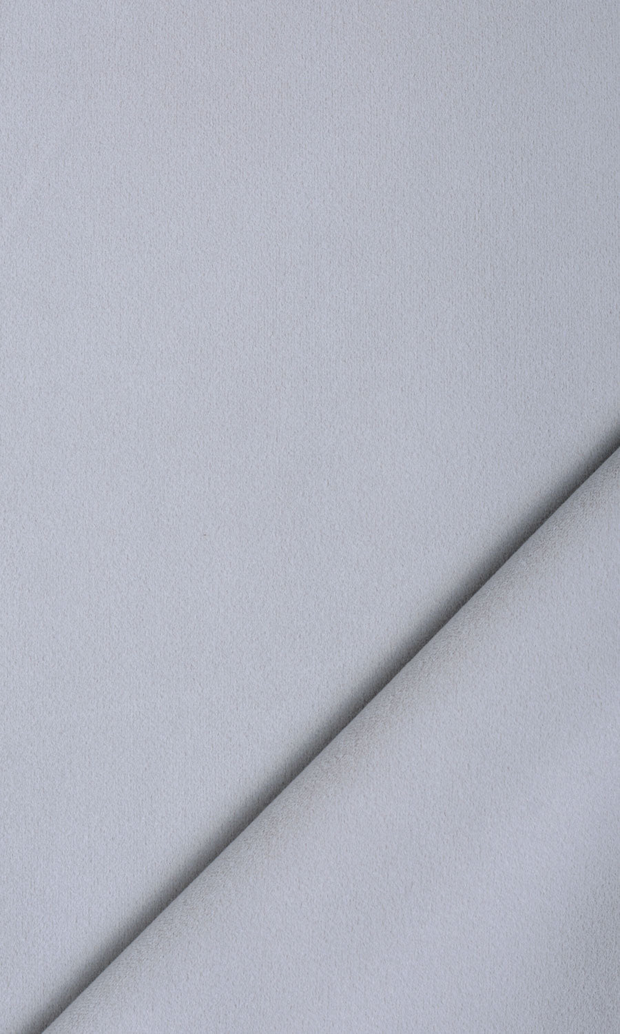 Velvet Home Textile Fabric Material By the Metre (Steel Grey/ Blue)