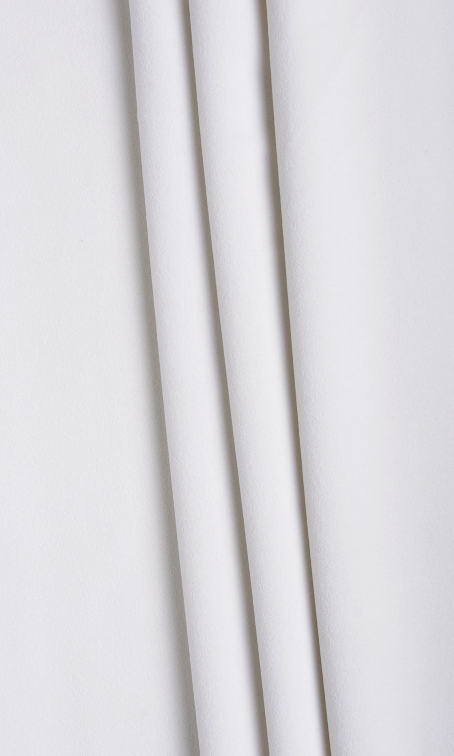 Velvet Home Textile Fabric Material By the Metre (White)