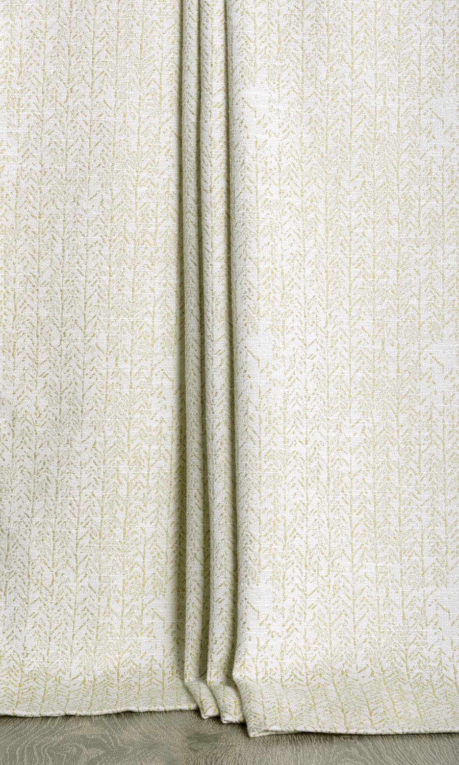Herringbone Poly-Cotton Home Décor Fabric By the Metre (Pale Green)