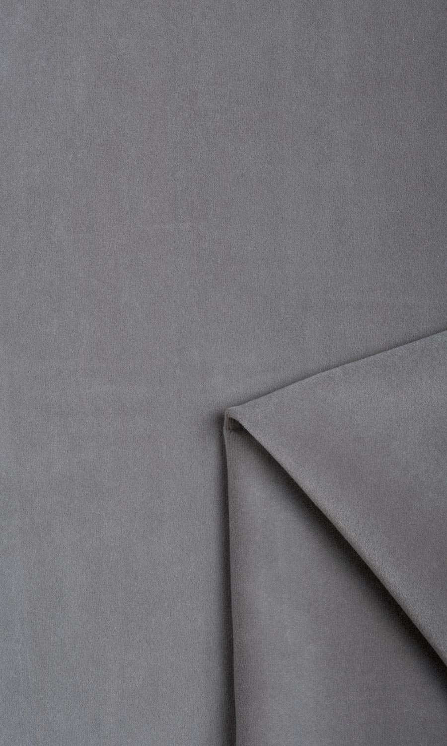 Velvet Window Treatments Fabric By the Metre (Slate Grey)