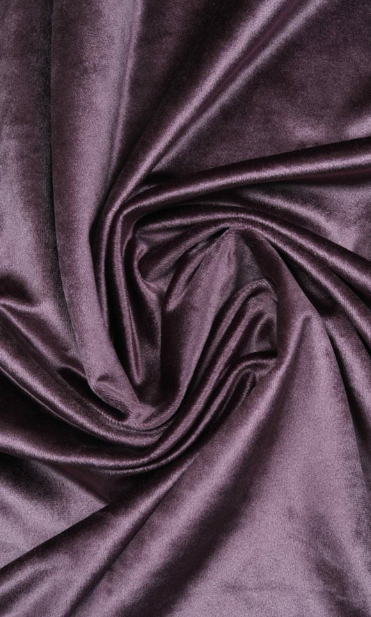 Plum Purple Custom Velvet Curtains Image