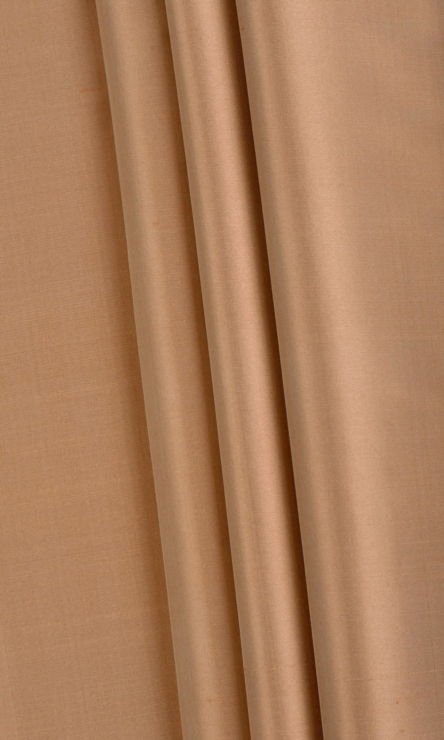 Shantung Silk Fabric By the Metre for Curtains & Drapes (Peach/ Salmon)